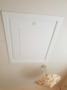 New insulated loft hatch replacement